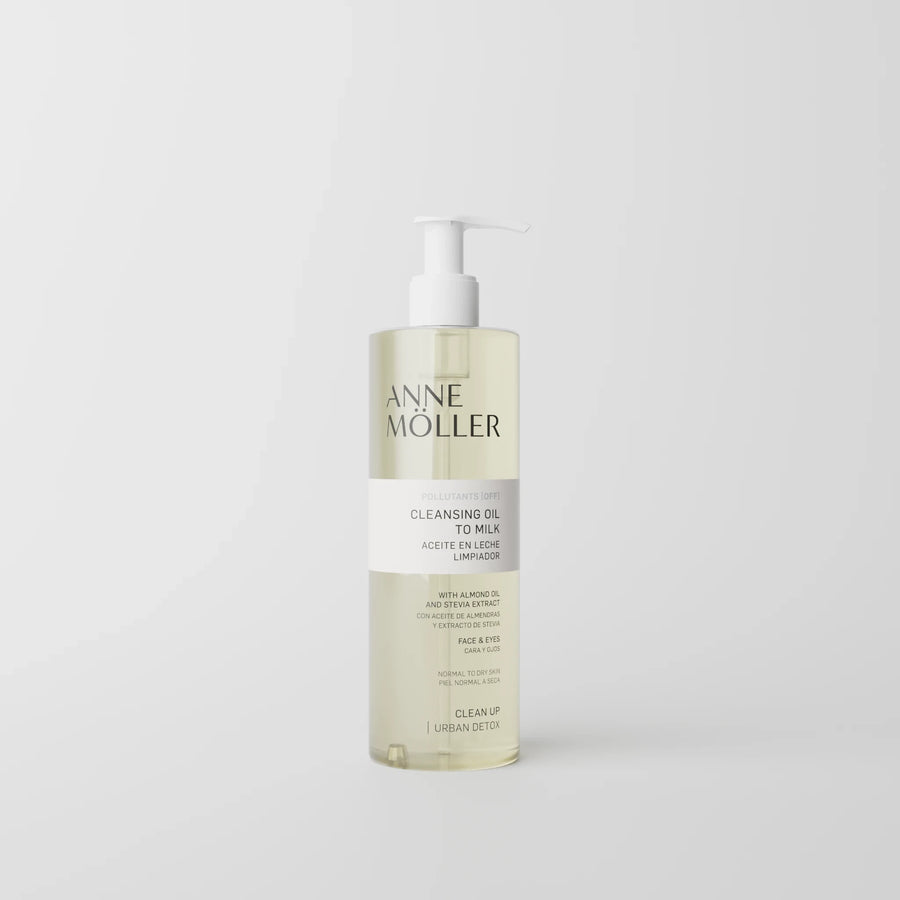 Clean up Cleansing Oil to Milk